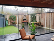 Glasschiebewand Breite von 618 cm bis 674 cm