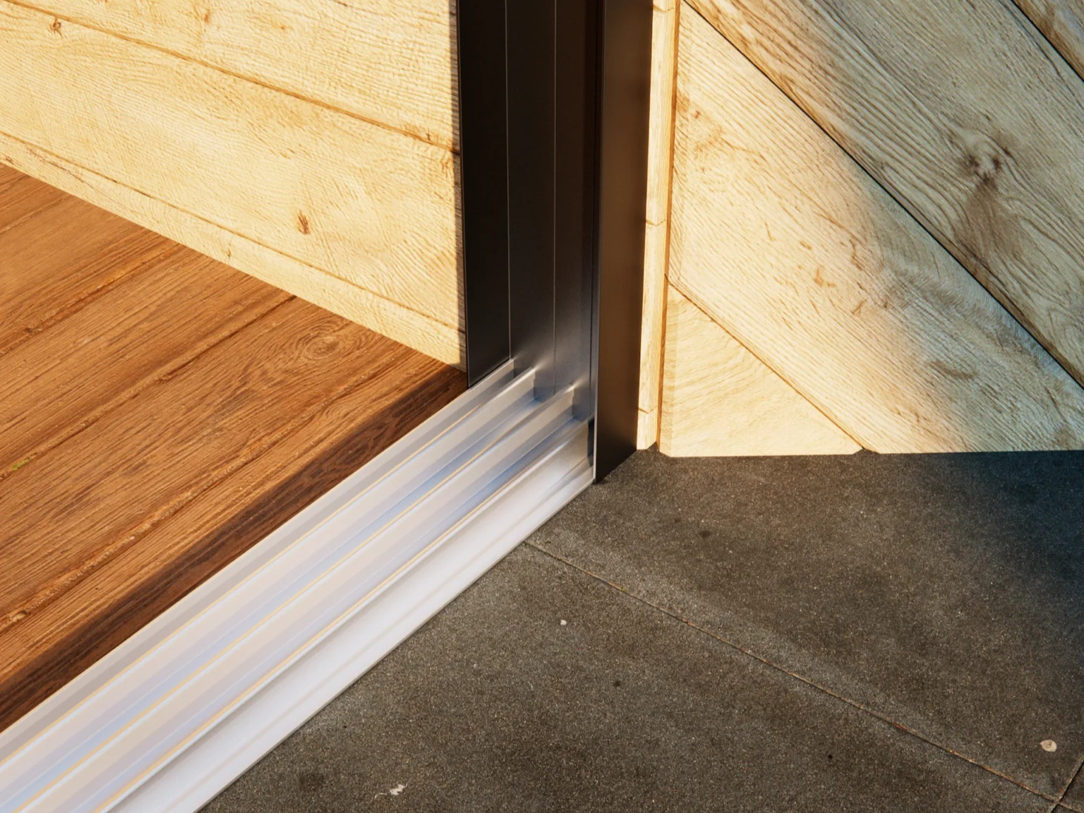 Glasschiebewand Breite bis zu 264 cm